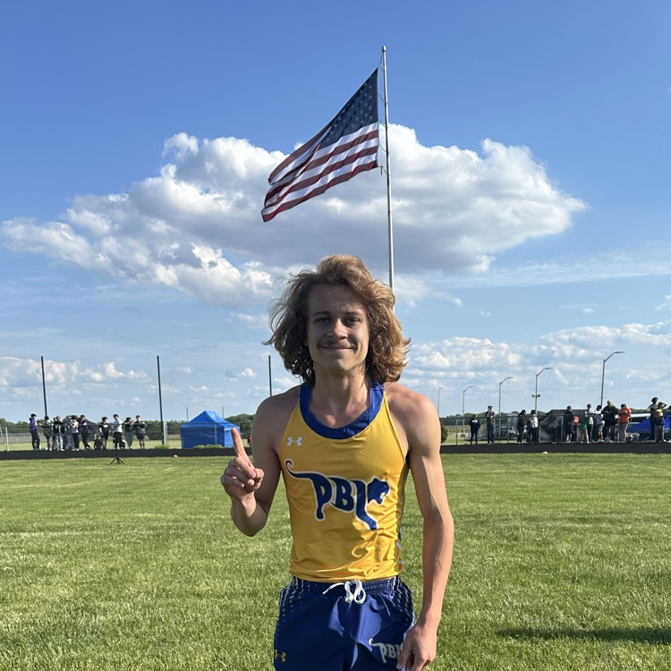 Congrats to our 800m run Sectional Champion Isaiah Busby.