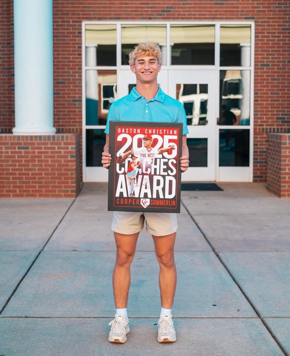 Cooper Summerlin (@coopersummerli1) on Twitter photo Had an amazing season finishing runner-up in 3A! I made All-State this season and couldnβt be more thankful!
My stats : 40 IP, 7-1 (Only loss in state championship), 56 Kβs, 3.38 ERA.
<a href="/BRudisill_RSA/">Bradley Rudisill-Recruiting Student Athletes</a> <a href="/LoweryDevon/">Devon Lowery</a> <a href="/E_mauldin11/">Evan Mauldin</a> <a href="/JamieSummerlin7/">Jamie Summerlin</a> <a href="/PrepBaseballNC/">Prep Baseball North Carolina</a> <a href="/PB_Uncommitted/">Prep Baseball Uncommitted</a> Had an amazing season finishing runner-up in 3A! I made All-State this season and couldnβt be more thankful!
My stats : 40 IP, 7-1 (Only loss in state championship), 56 Kβs, 3.38 ERA.
<a href="/BRudisill_RSA/">Bradley Rudisill-Recruiting Student Athletes</a> <a href="/LoweryDevon/">Devon Lowery</a> <a href="/E_mauldin11/">Evan Mauldin</a> <a href="/JamieSummerlin7/">Jamie Summerlin</a> <a href="/PrepBaseballNC/">Prep Baseball North Carolina</a> <a href="/PB_Uncommitted/">Prep Baseball Uncommitted</a>