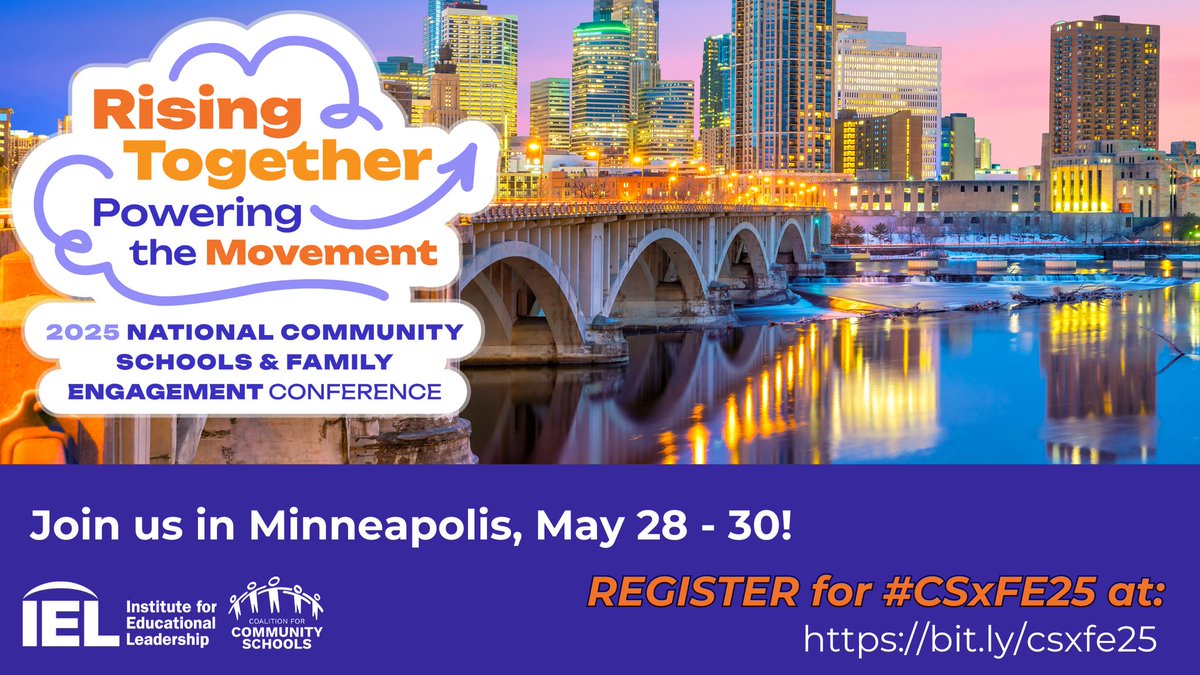 Attendance Works (@attendanceworks) on Twitter photo 🌟 Exciting News! 🌟 Join us at <a href="/IELconnects/">Institute for Educational Leadership</a> National Community Schools and Family Engagement Conference for an insightful workshop, “Are You Up to the Attendance Challenge?” Register now: bit.ly/csxfe25
#CSxFE25 #FamilyEngagement 🌟 Exciting News! 🌟 Join us at <a href="/IELconnects/">Institute for Educational Leadership</a> National Community Schools and Family Engagement Conference for an insightful workshop, “Are You Up to the Attendance Challenge?” Register now: bit.ly/csxfe25
#CSxFE25 #FamilyEngagement