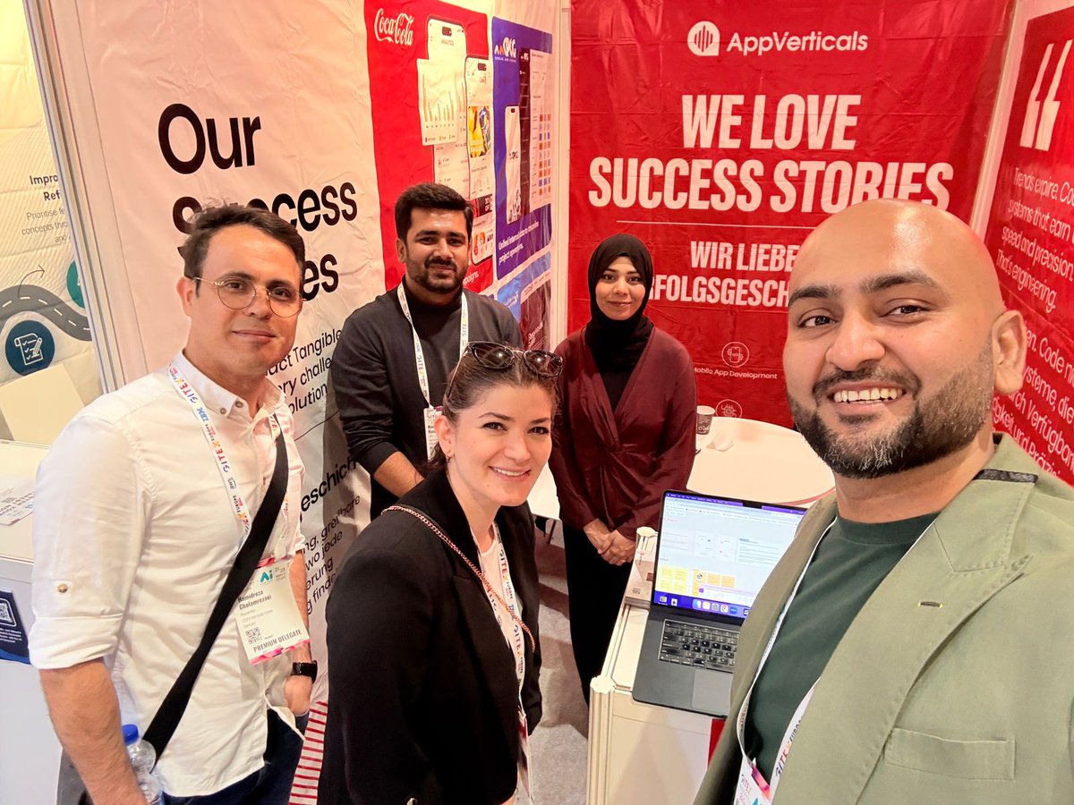 QaziKazim's tweet image. Productive Day 2 at GITEX EUROPE: met thoughtful people, had real conversations and reflected on the work we want to continue. Sometimes slowing down to listen and observe helps focus on what truly adds long-term value.
#GITEXEurope #AppVerticals #KoderLabs #TechThatMatters