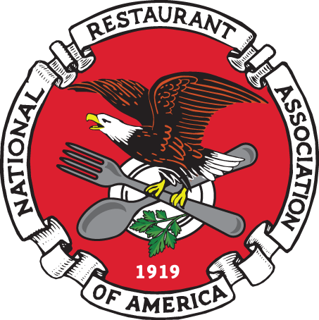 slow day at the day job so i turned the national rifle association logo into a national restaurant association logo