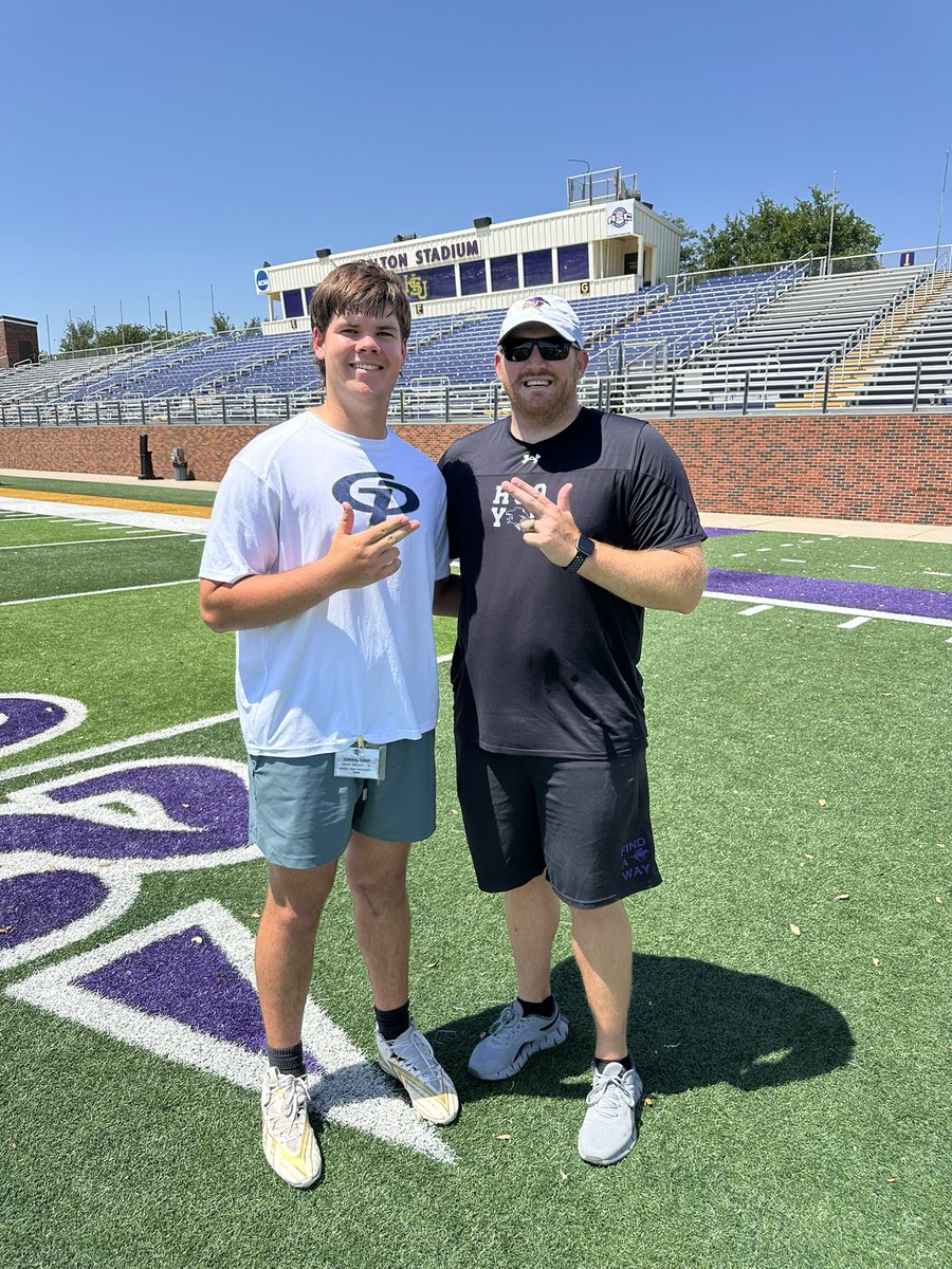 Kolby McLean 59 (@kolbymclean59) on Twitter photo Had a great time getting work in at <a href="/HSUCowboys/">Hardin-Simmons Cowboy Football</a> Corral Camp. Thanks <a href="/BurlesonHSU/">Burleson</a> and <a href="/CoachCraigNeece/">Craig Neece</a> for the time and workout. All for the future! <a href="/grace_prep/">Grace Prep Football</a> <a href="/chadpegues1/">Chad Pegues</a> Had a great time getting work in at <a href="/HSUCowboys/">Hardin-Simmons Cowboy Football</a> Corral Camp. Thanks <a href="/BurlesonHSU/">Burleson</a> and <a href="/CoachCraigNeece/">Craig Neece</a> for the time and workout. All for the future! <a href="/grace_prep/">Grace Prep Football</a> <a href="/chadpegues1/">Chad Pegues</a>