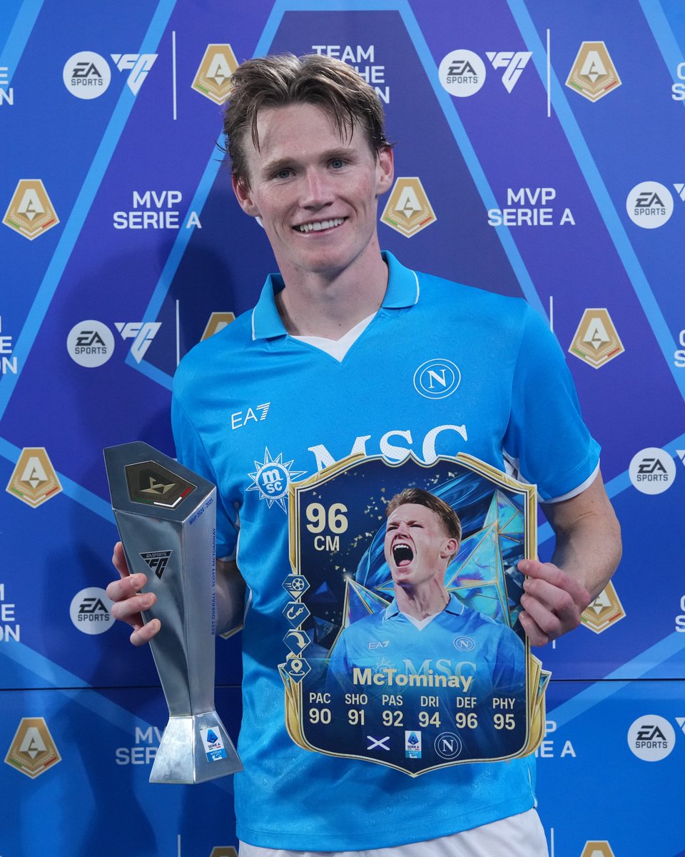 Il MIGLIOR CALCIATORE della #SerieAEnilive 24/25 è: SCOTT MCTOMINAY👑 🏆

<a href="/EASPORTSFC/">EA SPORTS FC</a> <a href="/easportsfcit/">EA SPORTS FC ITA</a>