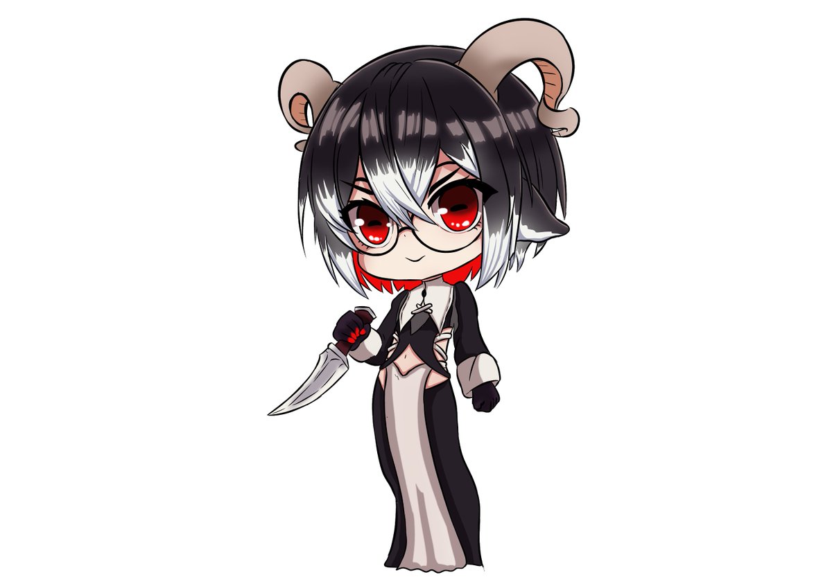 ApaxeRock's tweet image. Dibujito Chibi de @EviGoat_VT  :D

#Goatartaro