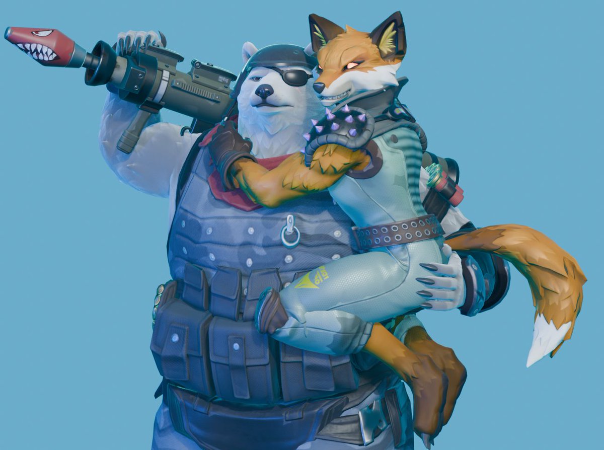Recreation of Zane's Fenpolar artwork!