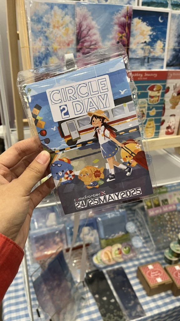 nandirajournal's tweet image. Let’s goooo!! ✨CFXX booth C25a