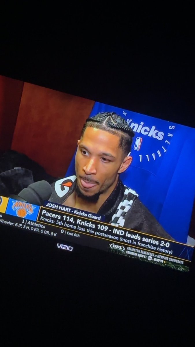 Can hear the smoke detectors going off in the back of this interview 🤣🤣🤣🤣 <a href="/joshhart/">Josh Hart</a>  do you remember Owen????

Owen 2 bitch. 

#pacersandracers #Indy500 #bingbong