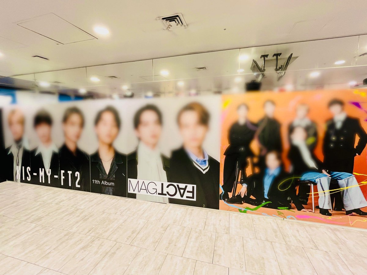 📢#タワ渋のお知らせ #KisMyFt2 New Album『MAGFACT』 先着特典付＜全