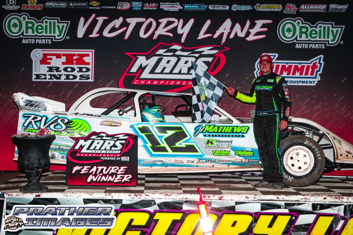 357’s World of Dirt (@357wod) on Twitter photo $5k for the 12, Ashton Winger is victorious at the Tri-City Speedway with <a href="/MARSDirtRacing/">MARS Championship Series</a>!!
📸: Prather Images $5k for the 12, Ashton Winger is victorious at the Tri-City Speedway with <a href="/MARSDirtRacing/">MARS Championship Series</a>!!
📸: Prather Images