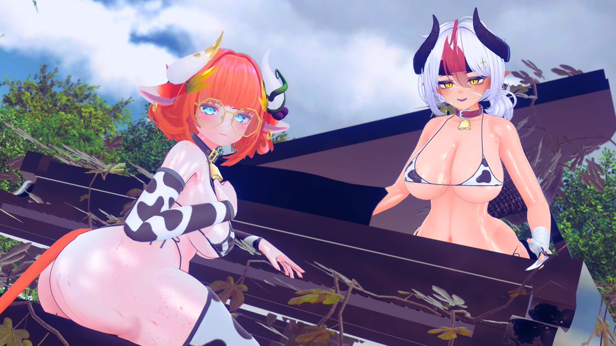 Just 2 cows making music💜
Feat: <a href="/LewdDargon/">GoldenTatsuVR</a> ❤️