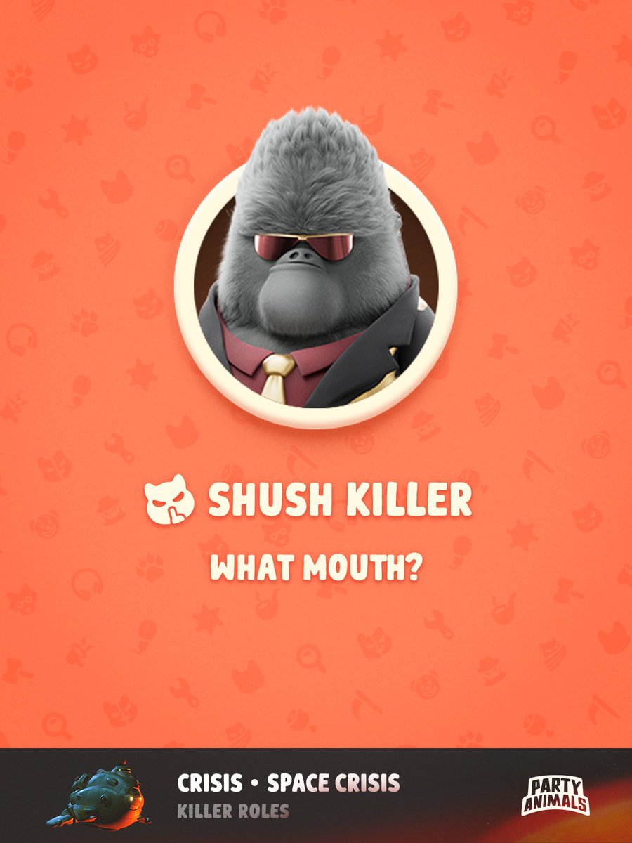 New role coming to Crisis Mode next week—Shush Killer!
#PartyAnimals #Steam #Xbox #PlayStation