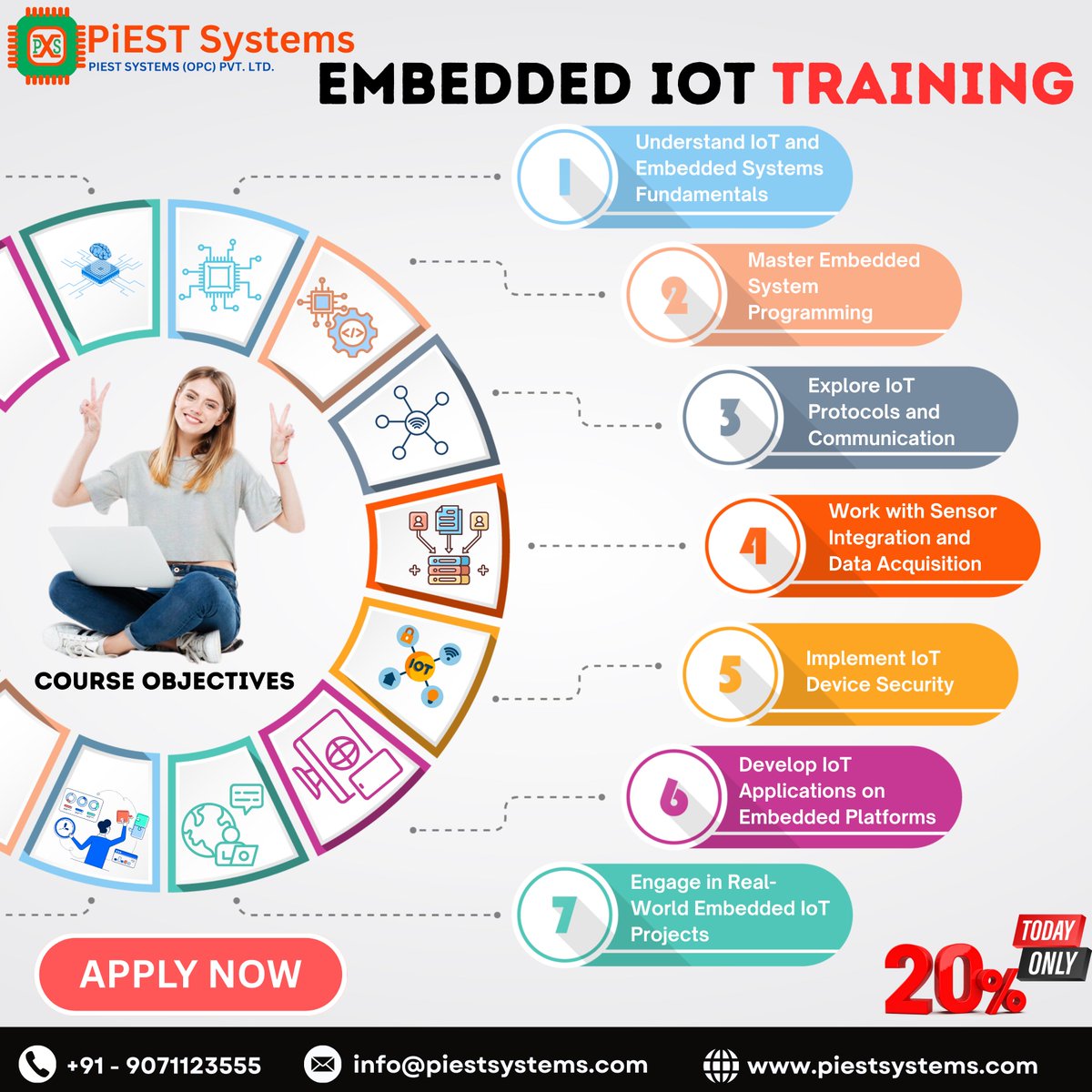 piestsystems's tweet image. Embedded IoT Training 

📞 Enroll now:
🌐 piestsystems.com/embedded-iot-t… 
📧 info@piestsystems.com | 📱 +91-9071123555 

#EmbeddedIoT #IoTTraining #EmbeddedTraining #AutomotiveIoT  
#SmartVehicles #IoTSolutions #IoTDevelopment #PiESTSystems  
#EmbeddedSystems #Microcontrollers