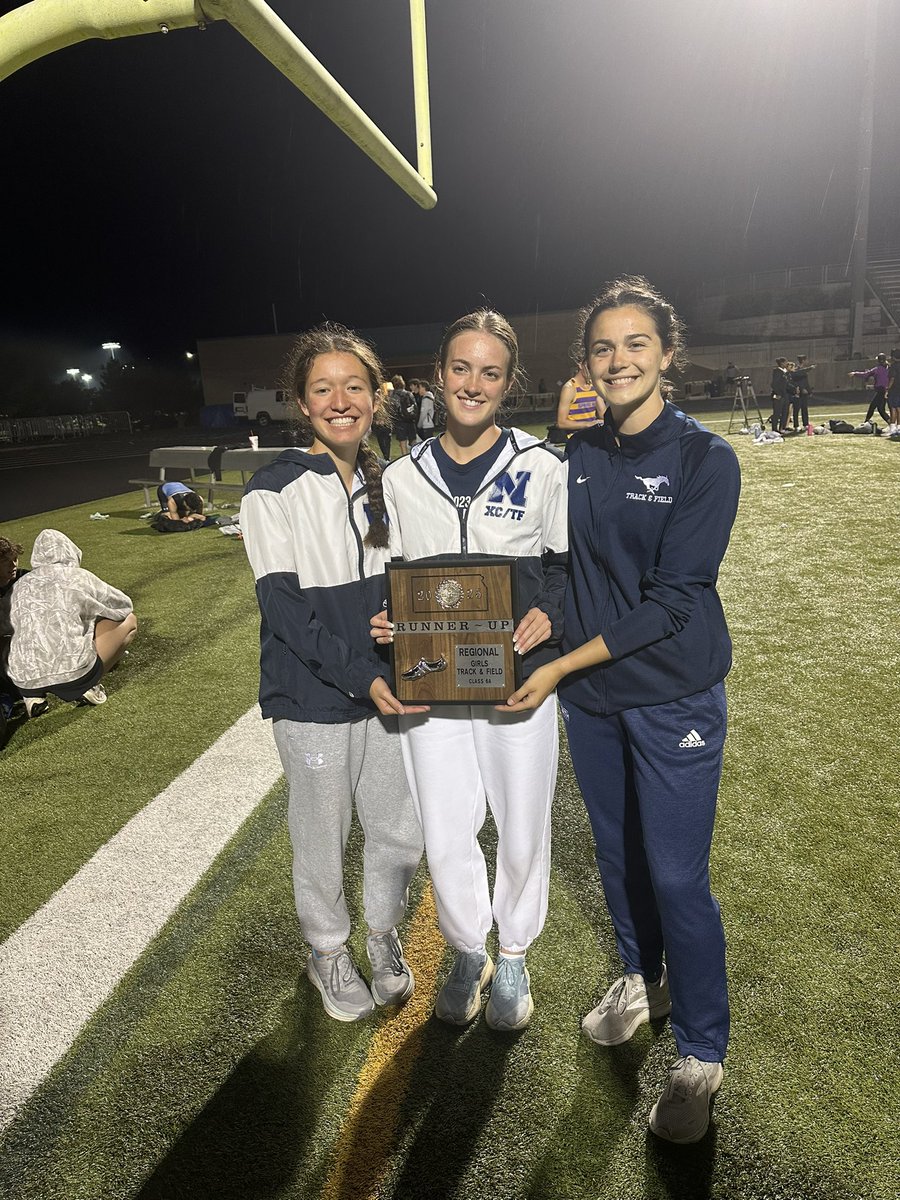 Weather cleared our girls out-but not before they took 2nd at Regionals! See you at STATE!  *many not pictured*