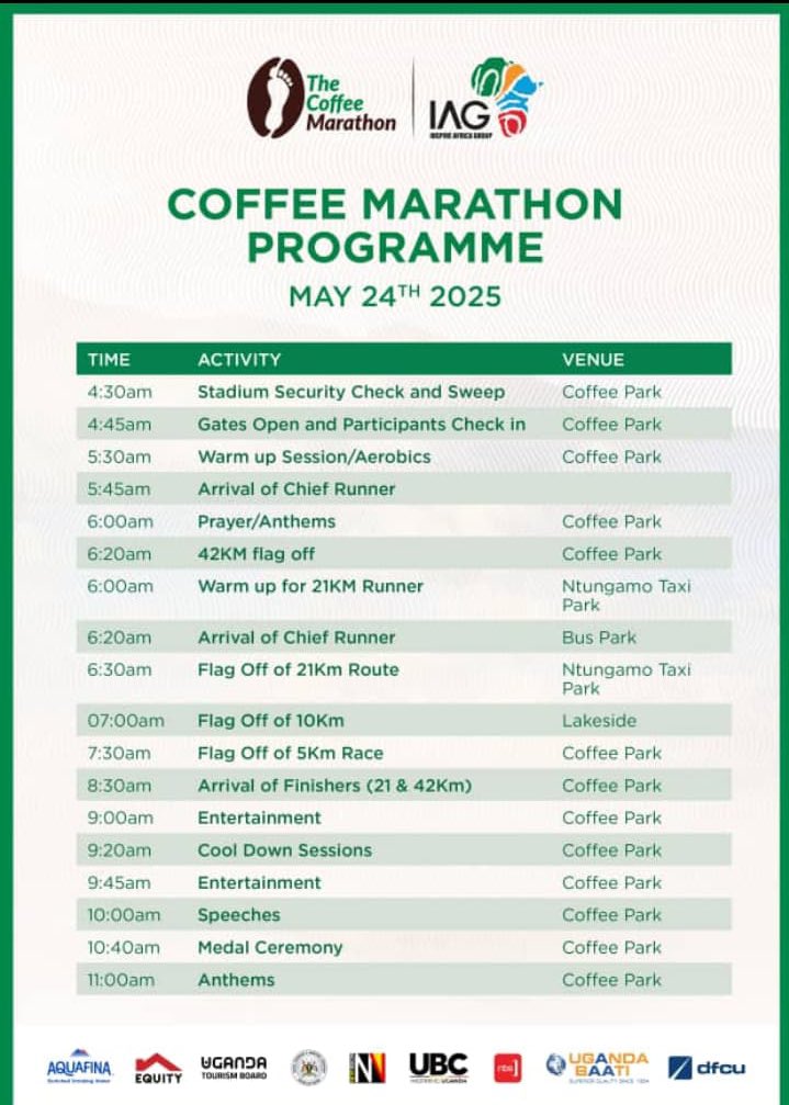 Alex Muhangi (@alexmuhangi) on Twitter photo ShowRun…#CoffeeMarathonUG #ComedyStoreUG
<a href="/CoffeeMarathon_/">The Coffee Marathon</a> <a href="/_InspireAfrica/">INSPIRE AFRICA GROUP</a> <a href="/TugumeNelsonO/">Tugume Nelson O</a> ShowRun…#CoffeeMarathonUG #ComedyStoreUG
<a href="/CoffeeMarathon_/">The Coffee Marathon</a> <a href="/_InspireAfrica/">INSPIRE AFRICA GROUP</a> <a href="/TugumeNelsonO/">Tugume Nelson O</a>