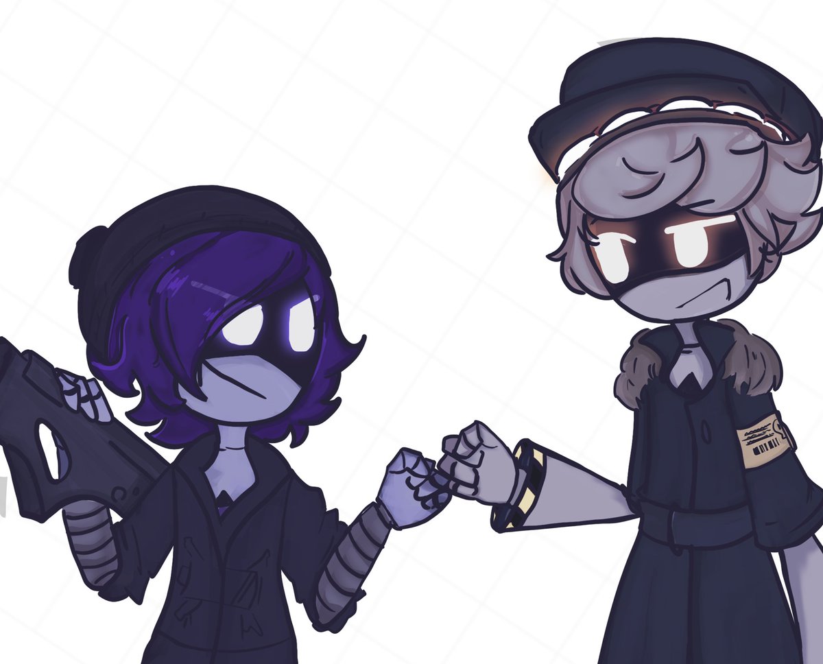 loopwuu's tweet image. Intento del frame del capítulo 1 #MurderDrones #nuzi