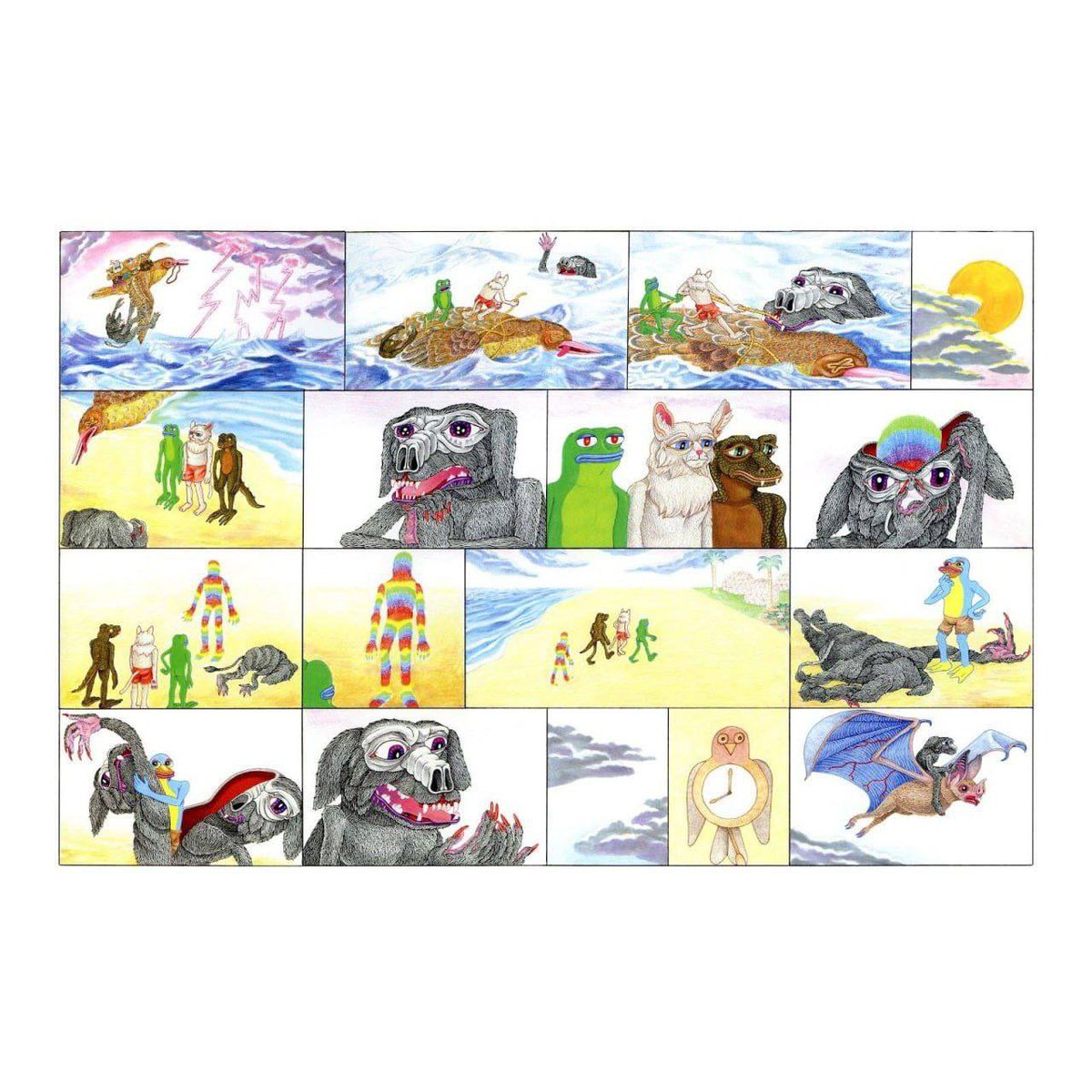 Gonna be watching this meme play launching in few hours 

In this way, the Rainbow Blastoid is both a transformation and transcendence—an evolved state of the Doggensnout Skeptic that aligns with Furie’s larger 

t.me/rainbowblastoi…

0x51a19b64f6e031a90ae2812050420b5681ace995
