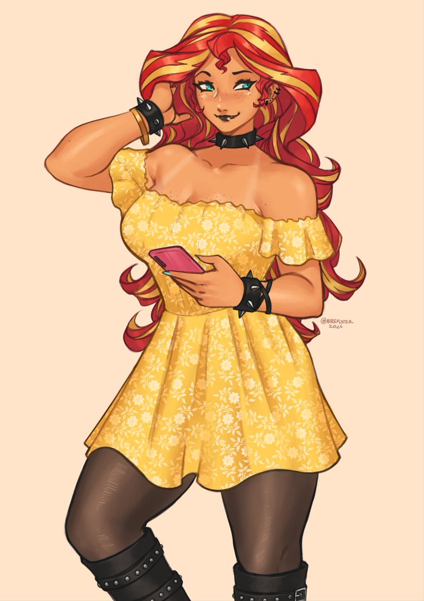 NireFuster's tweet image. quick little Sunshim repost 👗🌻☀️
just while I get back on track and cook some new stuff