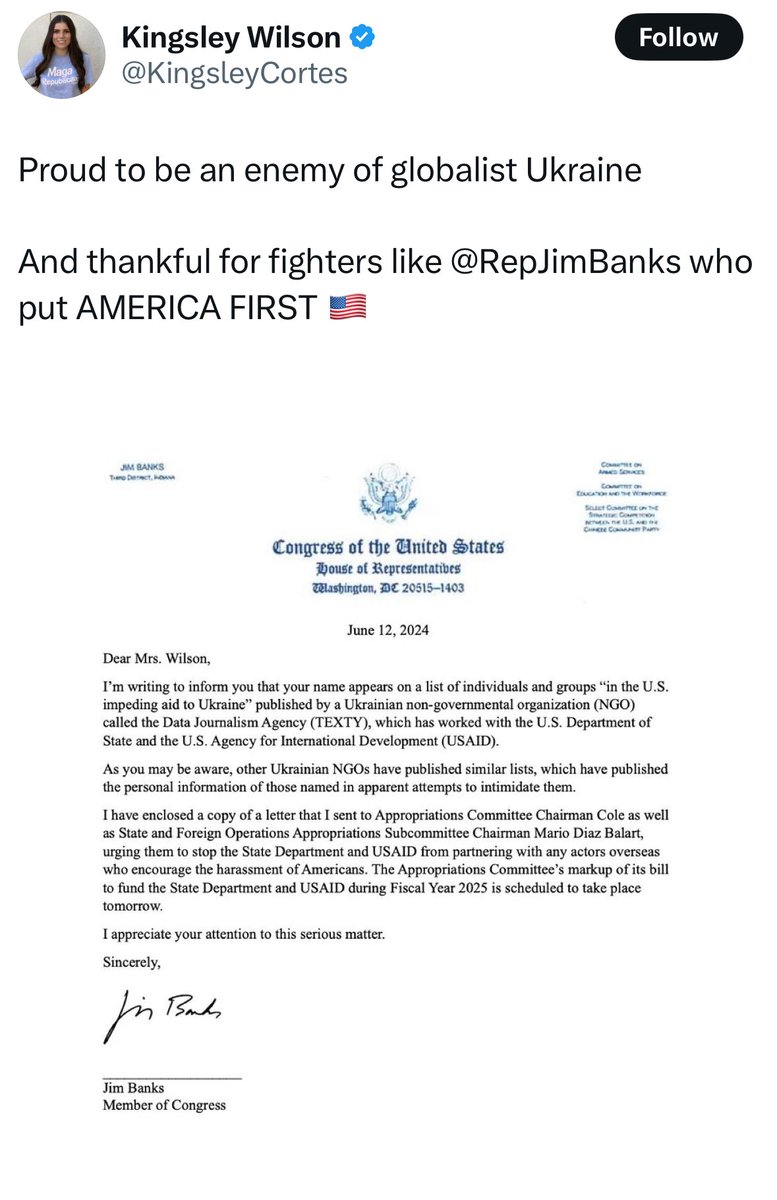 The new DoD Press Secretary is proud to be an enemy of Ukraine 🤮