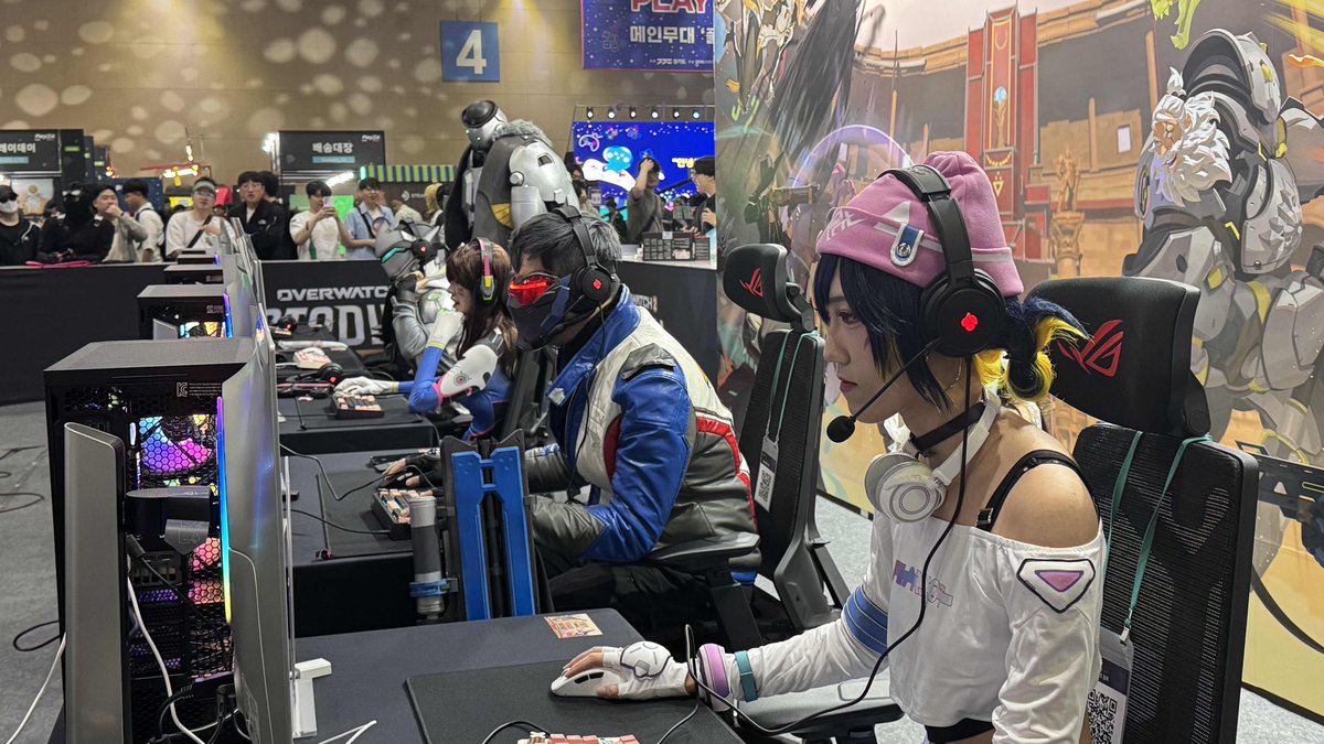 플레이엑스포에 등장한 오버워치 영웅들✨
Overwatch heroes appeared at PlayX4! ✨

#Overwatch2 #스타디움 #PlayX4 #오버워치2 #프레야 #플레이엑스포