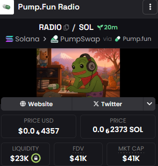PumpFunRadioSOL tweet media
