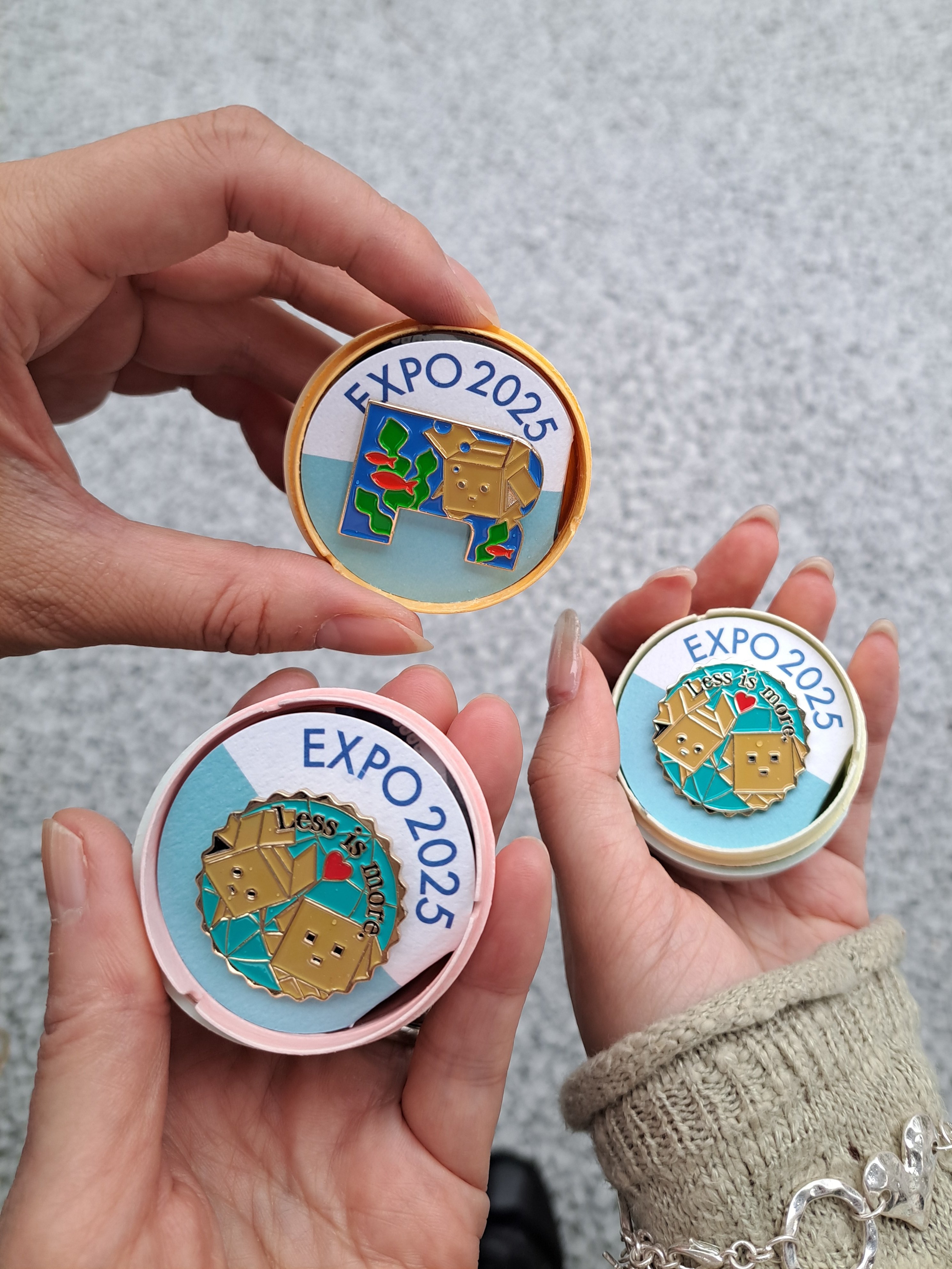 【会場限定非売品】ブルーオーシャンドーム 非売品 ピンバッジ 8種 コンプセット 大阪関西万博2025】ブルーオーシャンドーム 非売品ピンバッジ8種