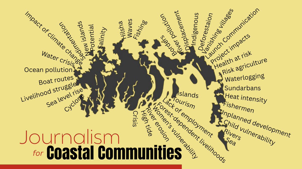 Rafiqul Montu 🇧🇩 (@ri_montu) on Twitter photo Journalism for coastal communities,
Words lead to story ideas
------
<a href="/dw_akademie/">DW Akademie</a> <a href="/bbcmediaaction/">BBC Media Action</a> <a href="/IJNet/">IJNet</a> <a href="/IJFMedia/">Investigative Journalism Foundation</a> <a href="/UNDPClimate/">UNDP Climate</a> <a href="/UNFCCC/">UN Climate Change</a> <a href="/NiemanLab/">Nieman Lab</a> <a href="/NiemanReports/">Nieman Reports</a> <a href="/the_ccij/">Center for Collaborative Investigative Journalism</a> <a href="/spj_tweets/">Society of Professional Journalists</a> <a href="/sejorg/">Society of Environmental Journalists (SEJ)</a> <a href="/gijn/">Global Investigative Journalism Network</a> <a href="/TBIJ/">The Bureau of Investigative Journalism</a> <a href="/The_IIJ/">The Institute for Independent Journalists</a> <a href="/GCAdaptation/">Global Center on Adaptation</a> <a href="/CSE_Climate/">CSE Climate Change</a> <a href="/CSEINDIA/">CSEINDIA</a> <a href="/ThinkGlobalHlth/">Think Global Health</a> Journalism for coastal communities,
Words lead to story ideas
------
<a href="/dw_akademie/">DW Akademie</a> <a href="/bbcmediaaction/">BBC Media Action</a> <a href="/IJNet/">IJNet</a> <a href="/IJFMedia/">Investigative Journalism Foundation</a> <a href="/UNDPClimate/">UNDP Climate</a> <a href="/UNFCCC/">UN Climate Change</a> <a href="/NiemanLab/">Nieman Lab</a> <a href="/NiemanReports/">Nieman Reports</a> <a href="/the_ccij/">Center for Collaborative Investigative Journalism</a> <a href="/spj_tweets/">Society of Professional Journalists</a> <a href="/sejorg/">Society of Environmental Journalists (SEJ)</a> <a href="/gijn/">Global Investigative Journalism Network</a> <a href="/TBIJ/">The Bureau of Investigative Journalism</a> <a href="/The_IIJ/">The Institute for Independent Journalists</a> <a href="/GCAdaptation/">Global Center on Adaptation</a> <a href="/CSE_Climate/">CSE Climate Change</a> <a href="/CSEINDIA/">CSEINDIA</a> <a href="/ThinkGlobalHlth/">Think Global Health</a>