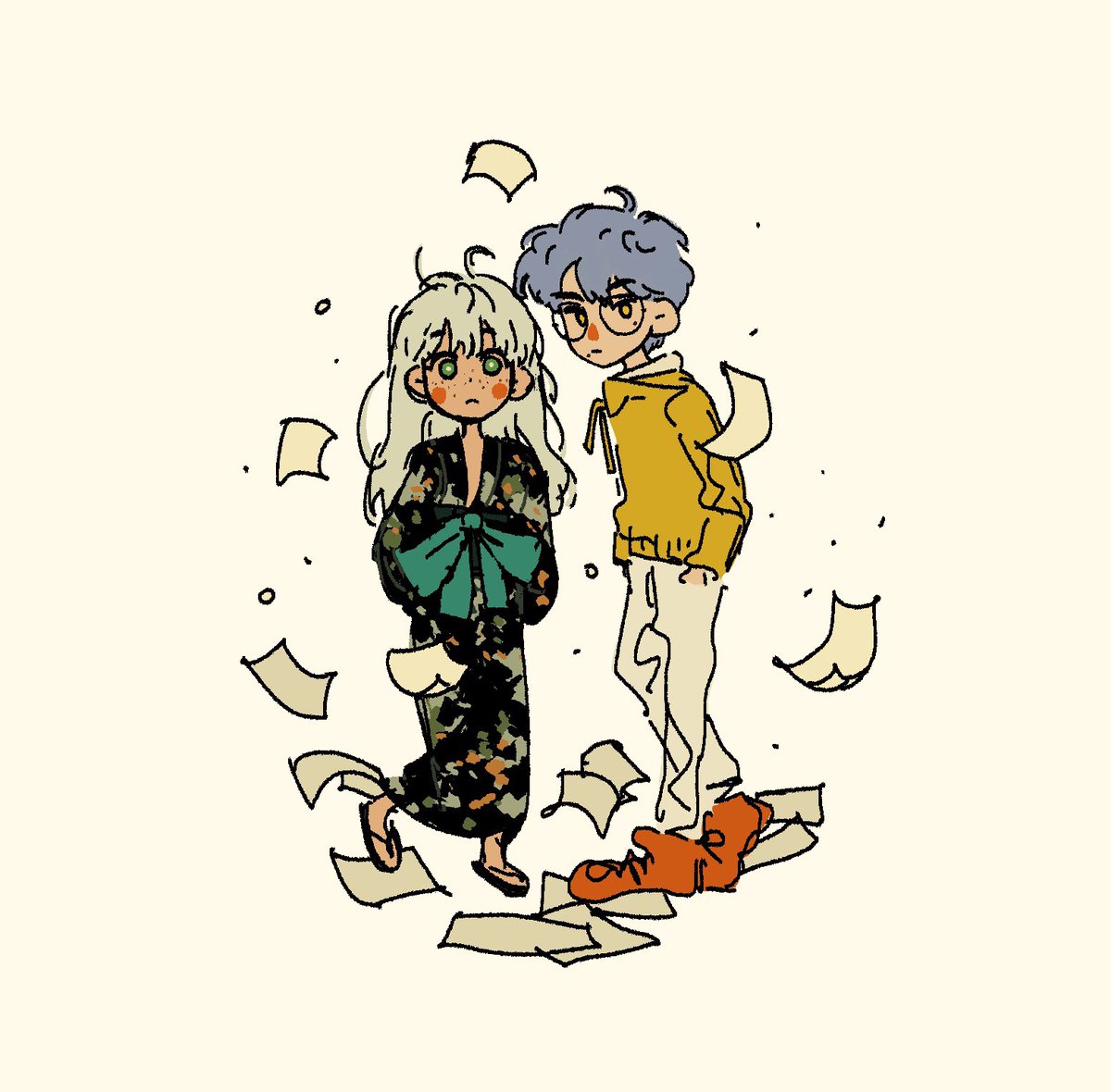 helenjeeeee's tweet image. Congratulations to @dingkuang1 ‘s Ami and Mia on wrapping up their big movie! !🎉🥳