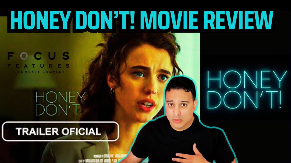 duality9x's tweet photo. Honey Don’t! – Wild New Comedy | Movie Breakdown &amp; Reaction

#HoneyDont #movietrailer #ChrisEvans #MargaretQualley #FocusFeatures #MovieReview #ComedyMovie #FilmBreakdown 
#NewMovie2025

Read my review of one of this very funny movie — Honey Don’t, directed by Ethan Coen! https://t.co/8tnNAxN3je