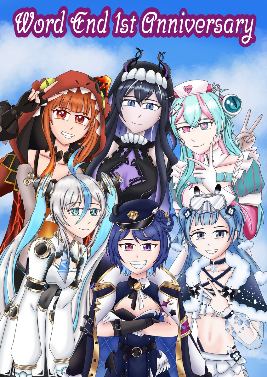 1ปี...จะว่านานก็ใช่ จะว่าเร็วก็คงใช่เหมือนกัน ไม่น่าเชื่อเลยว่า พวกเราจะได้รู้จักพวกเธอมา 1ปีแล้ว "ขอให้ World End ได้อยู่ด้วยกันครบทุกคนไปจนถึงสุดปลายทางนะ"🧡🩷🩵🤍💙💜🎉
#WorldendVtuber #AshyraArt #MildRArt #TsururuArt #BetaAmiArt #DebirunArt #XonebuArt