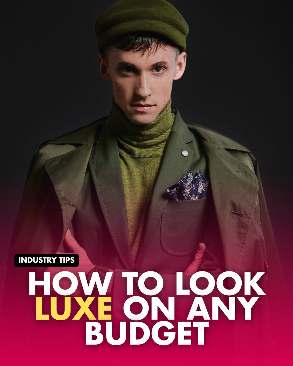 TFAOfficial's tweet image. Looking expensive isn’t about labels — it’s about styling smart.

From tailored fits to texture and color control, these tips instantly elevate your look.

Comment “Luxury Look Guide” on IG for the full checklist.
#StyleTips #LookExpensive #stylist #TorontoFashionAcademy