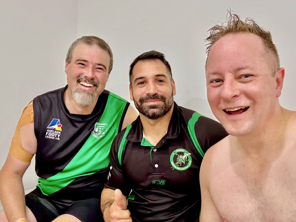 These three players have collectively achieved three AFL premierships, as well as 196 games and 185 goals at the top level.

Sure it’s just one fella contributing, but still.

Welcome to Greenacres Football Club, Paul Puopolo.