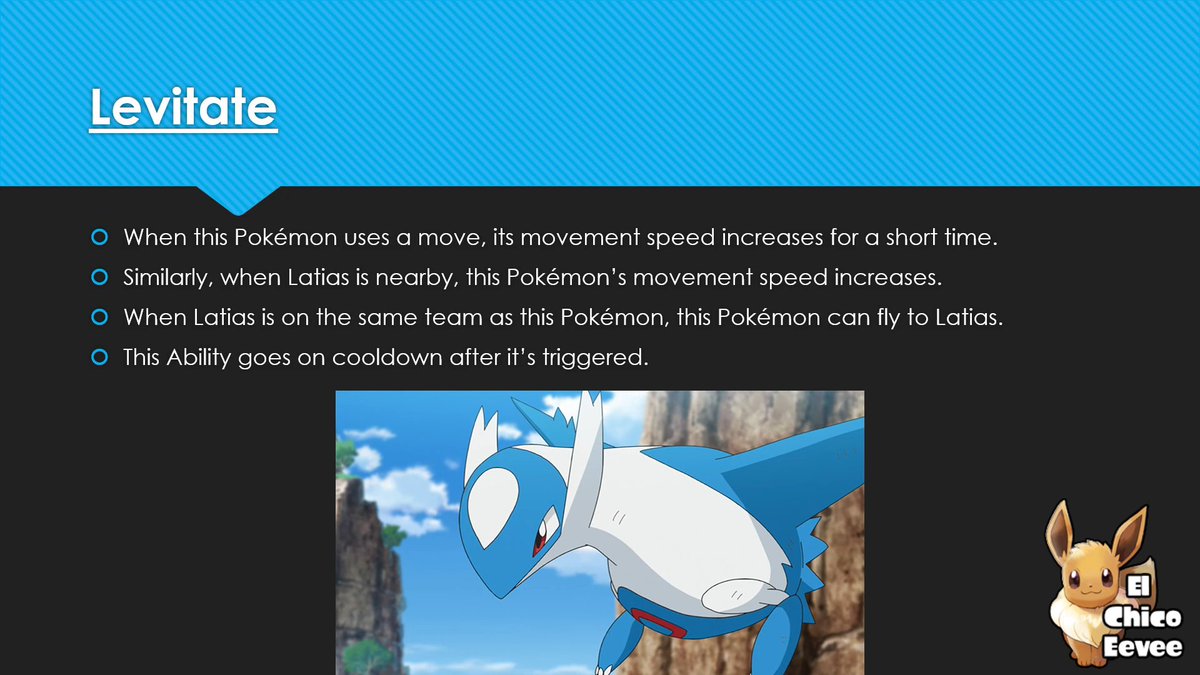 ElChicoEevee's tweet image. Pokémon UNITE Datamine Leaks

Latios Moveset

Ability
Levitate
Moves
Confusion
Swift

(1/2)

#PokemonUNITE #Latios #Pokemon #NintendoSwitch
