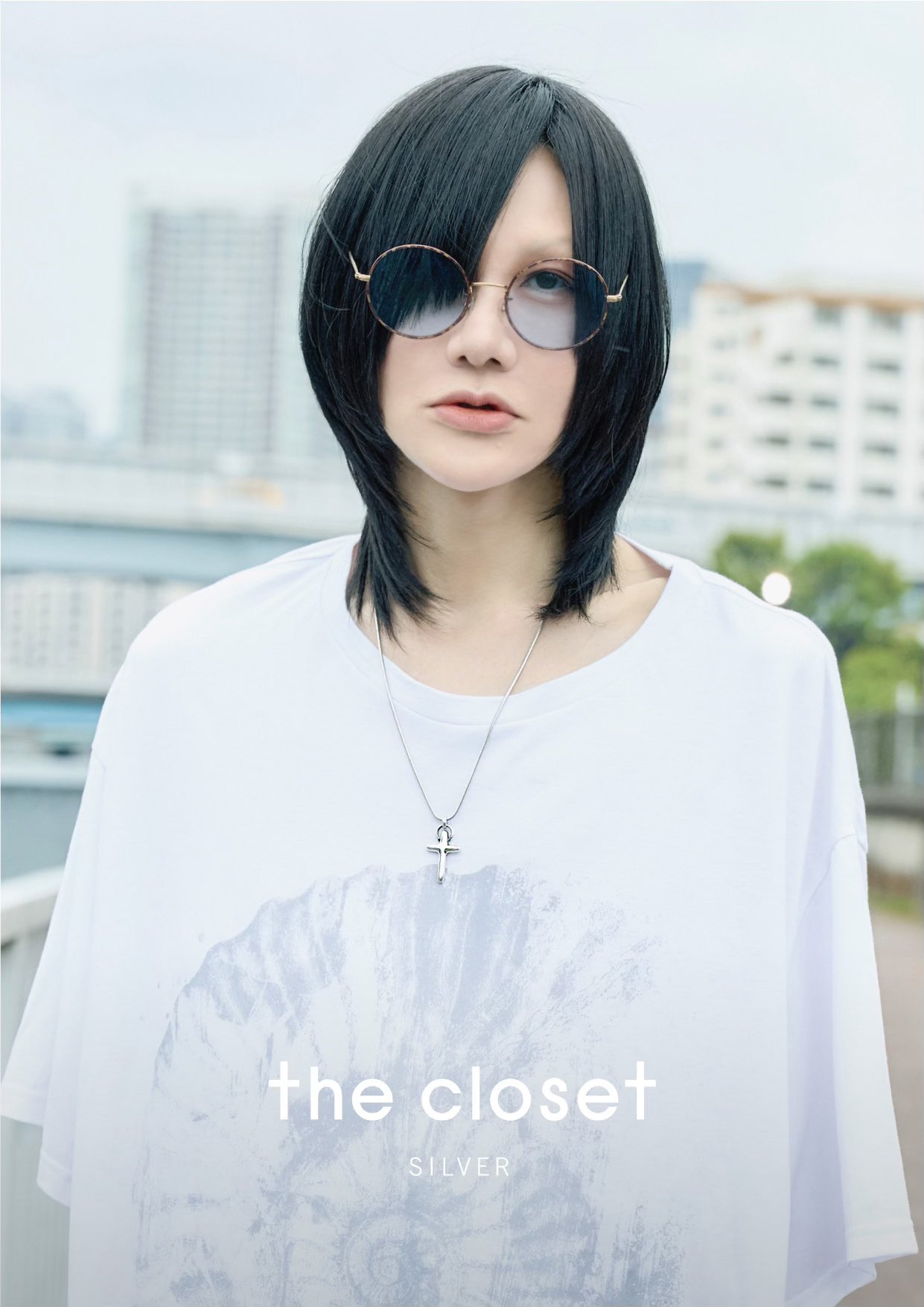 the closet 有村竜太朗さん big silhouette tee（有村竜太朗