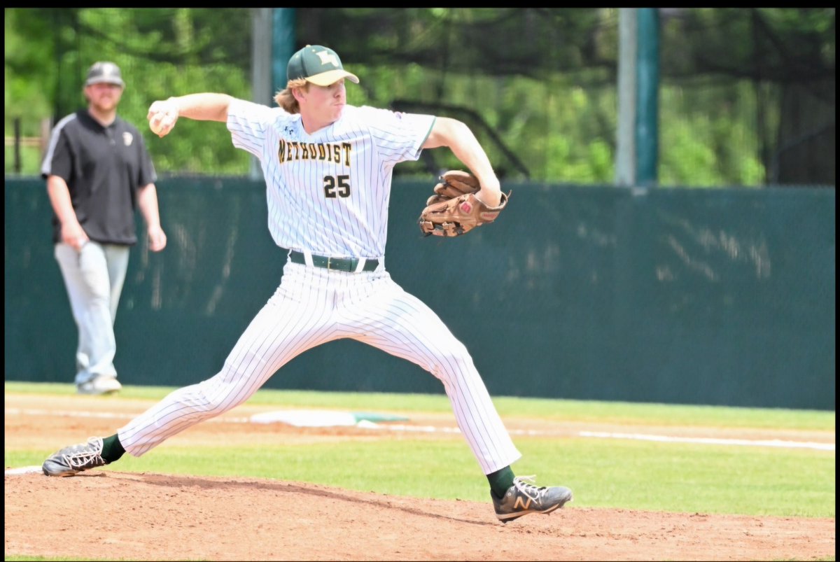 Ian (@ian_swanson17) on Twitter photo Freshman year recap:
2.84 ERA
82.1 IP
83 Ks
32 BB
7 HBP
71 H
350 BF
-USA South Regular season champs
-USA South conference champs
-USA SouthRookie pitcher of the year
-1st team USA South all-conference starting pitcher
<a href="/MethodistU_BSB/">Methodist University Baseball</a> <a href="/usa_south/">USA South Athletic Conference</a> Freshman year recap:
2.84 ERA
82.1 IP
83 Ks
32 BB
7 HBP
71 H
350 BF
-USA South Regular season champs
-USA South conference champs
-USA SouthRookie pitcher of the year
-1st team USA South all-conference starting pitcher
<a href="/MethodistU_BSB/">Methodist University Baseball</a> <a href="/usa_south/">USA South Athletic Conference</a>