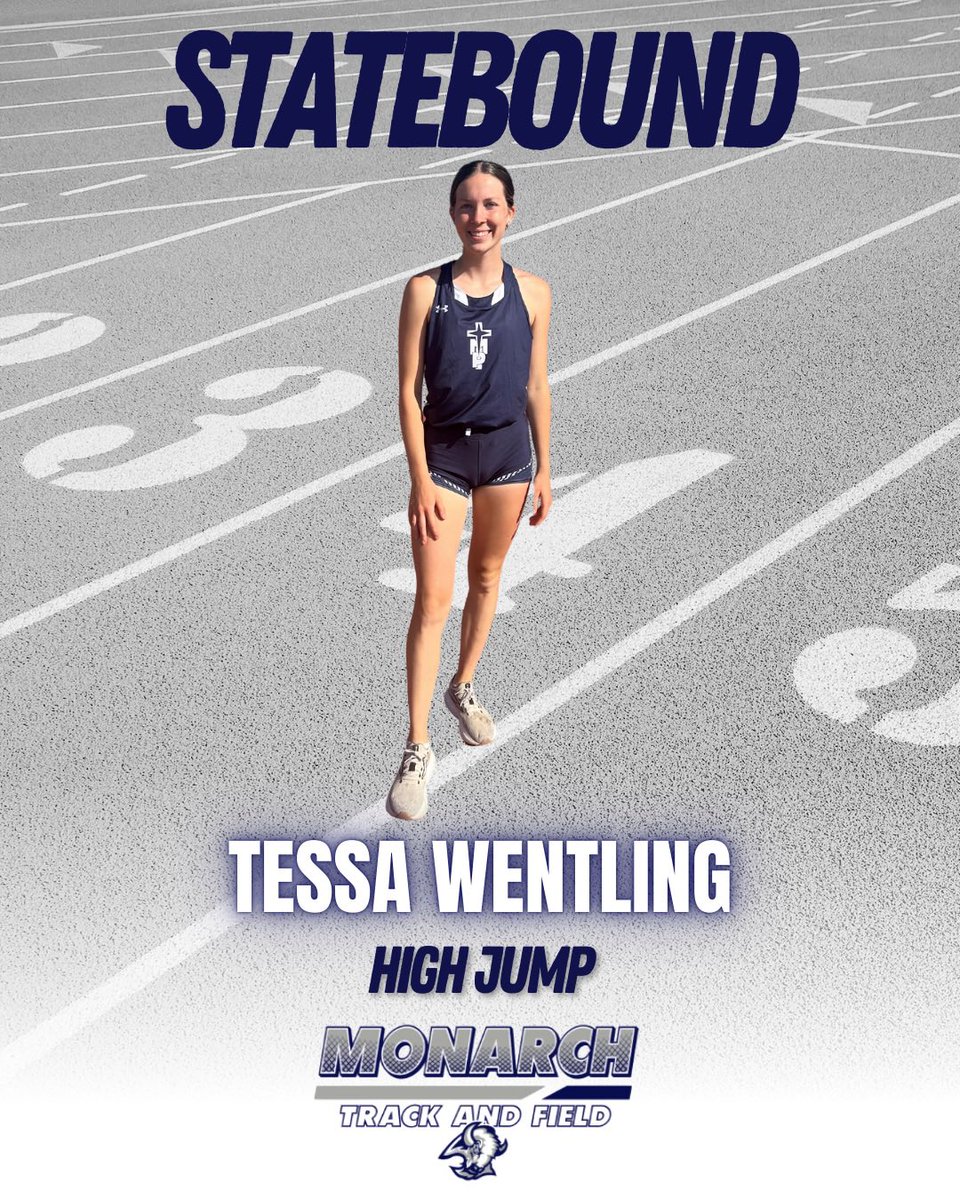 TMPTrackField's tweet image. With KSHSAA new track and field qualifying system we have some more state track and field qualifiers to recognize! Congratulations to Macara Rohr 4th place in girls TJ, Tessa Wentling 5th place in girls HJ, Avery Montgomery 5th place in 100 hurdles, and girls 4x100 4th place.