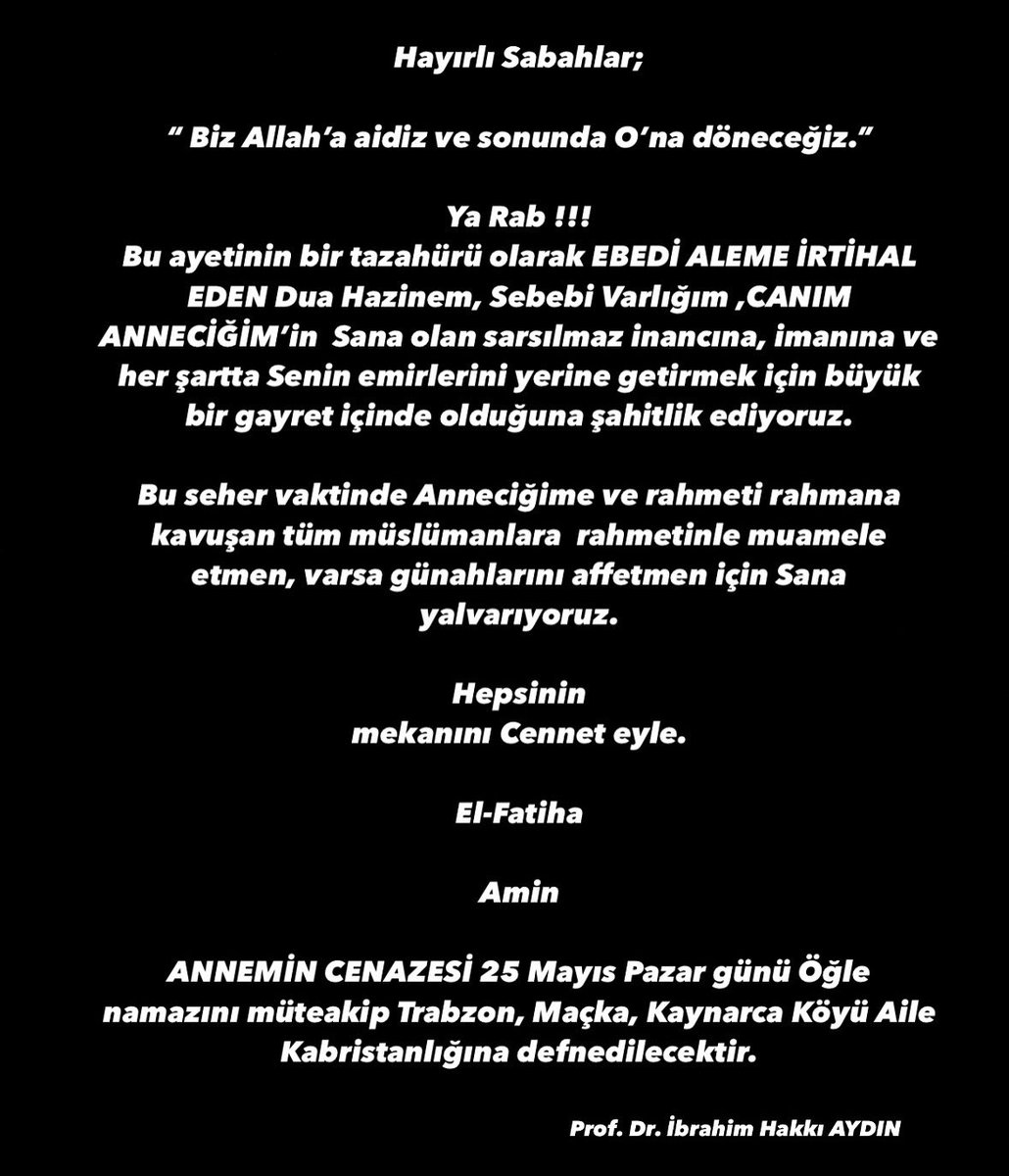 İbrahim Hakkı AYDIN (@ihaydin) on Twitter photo 