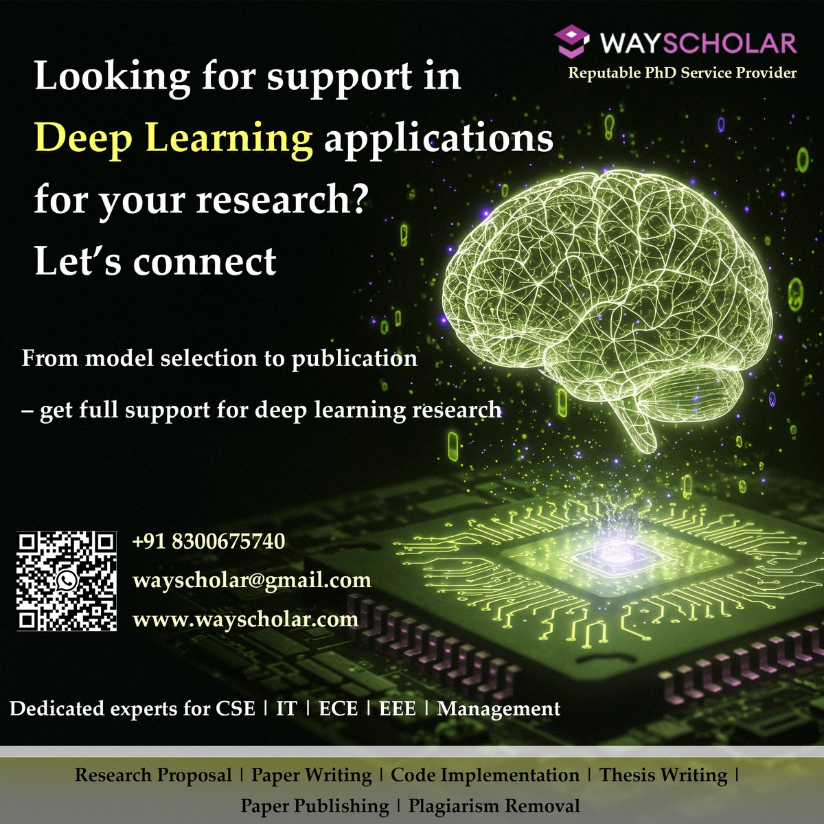 wayscholar's tweet image. #PhDassistance #PhDsupport #PhDGuidance #PhDhelp #PhDResearch
#datascience #machinelearning #postgraduateprogram #masterofscience #informationtechnologyengineering
#researchexpert #engineeringresearch #phdinmanagement #researchproposal #researchpaperwritingservice