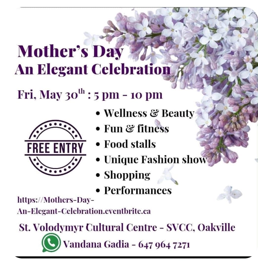 Join me for a FREE WELLNESS EVENT in #Oakville on May 30. I have a booth. I will be offering sacred sound blessings &amp; healings. My Jazz Duo will be doing a few songs, and I will also be in their Fashion Show.
DANCE PARTY to follow! Register here: …-An-Elegant-Celebration.eventbrite.ca