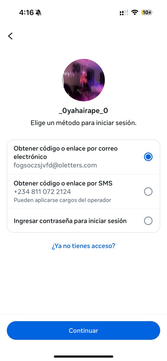iYAHAIRA's tweet photo. Hace algunos días hackearon mi @instagram estoy triste porque han hackeado a más contactos, Instagram ha protegido al hacker en vez de al usuario real; haciendo extremadamente sencillo que cambie mi correo a un correo distinto y número de teléfono.  @meta @MetaNewsroom https://t.co/7vU0OKKOMZ