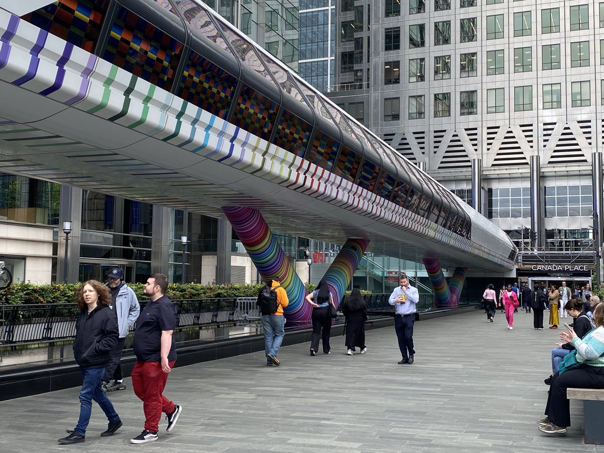 simdads's tweet image. ISB during Pride #Andor