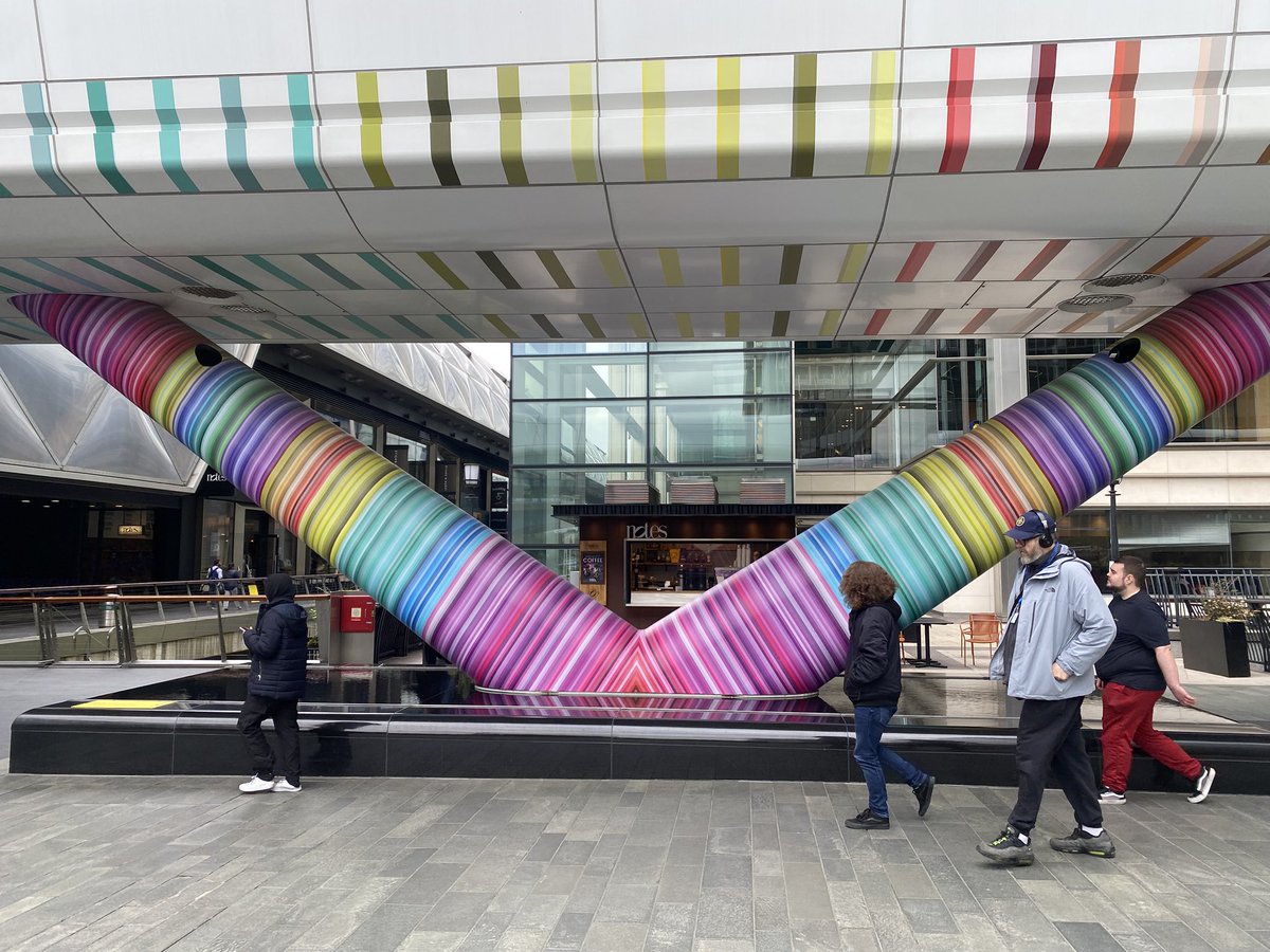 simdads's tweet image. ISB during Pride #Andor