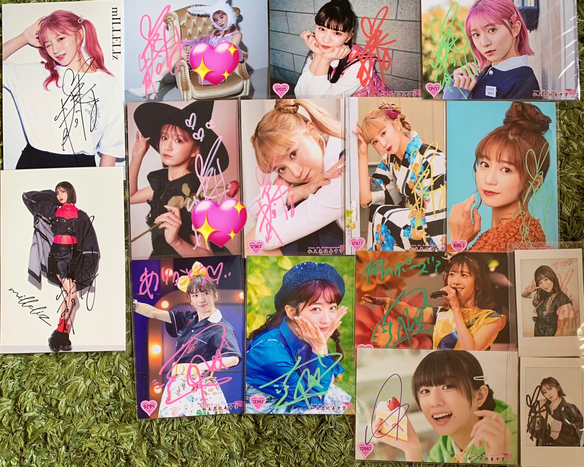 a______0426's tweet image. えびちゅう 生写真 サイン 交換
譲)画像参照
求)未所持の桜井えまさんor買取(値段相談)
7️⃣さん複数枚:1の交換も可能です。
歌穂ちゃん卒コン、新体制ライブでの直接交換希望です。
検索からでもお気軽にお声掛けください🙇♀️
#えびちゅう生写真 #えびちゅう