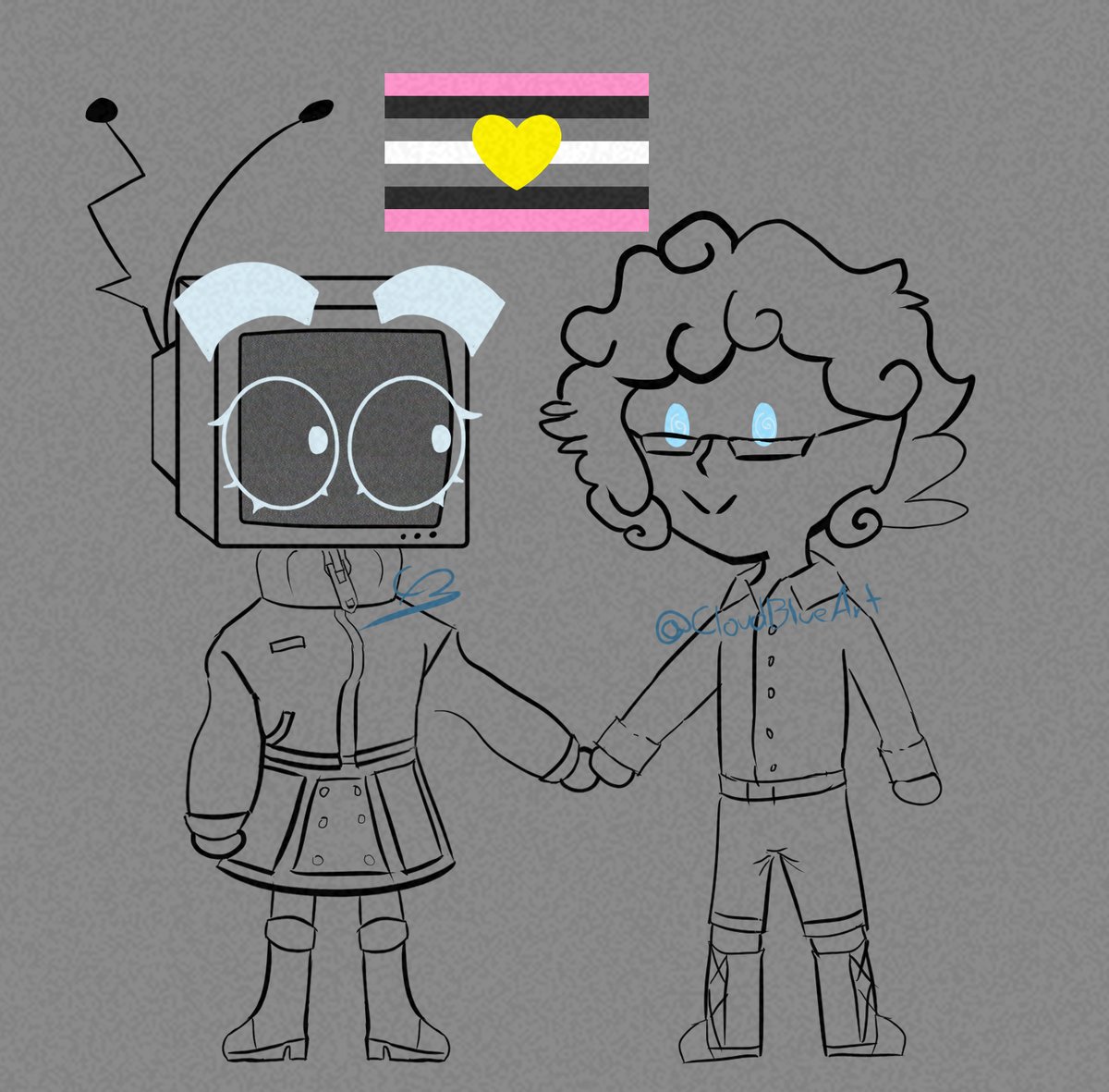 CloudBlueArt's tweet photo. Todos dicen "ay tvfem mi vieja" pero ningun tiene un seflship con ella, yo el unico novio (qp) real de la tvfem
Diseño de la tv por @/oskilll_
#selfship #StaticStorm (?) https://t.co/j0l8TpwnPm