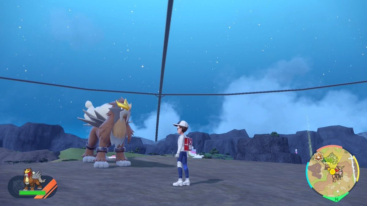 Shiny Entei. First legend dynamax adventure shiny in 2 years.