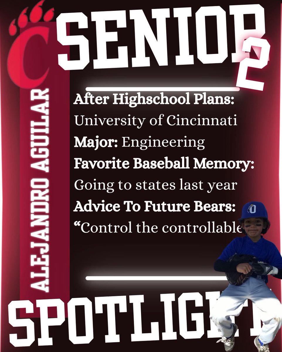 Senior Spotlight Day 7! Ale Aguilar
