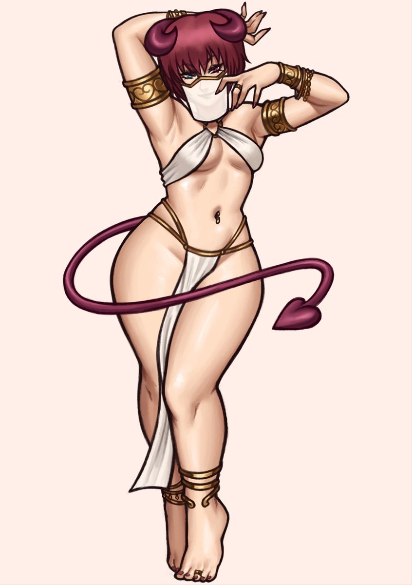 NireFuster's tweet image. last commission from 2024
this pretty demon dancer gal 😈💃