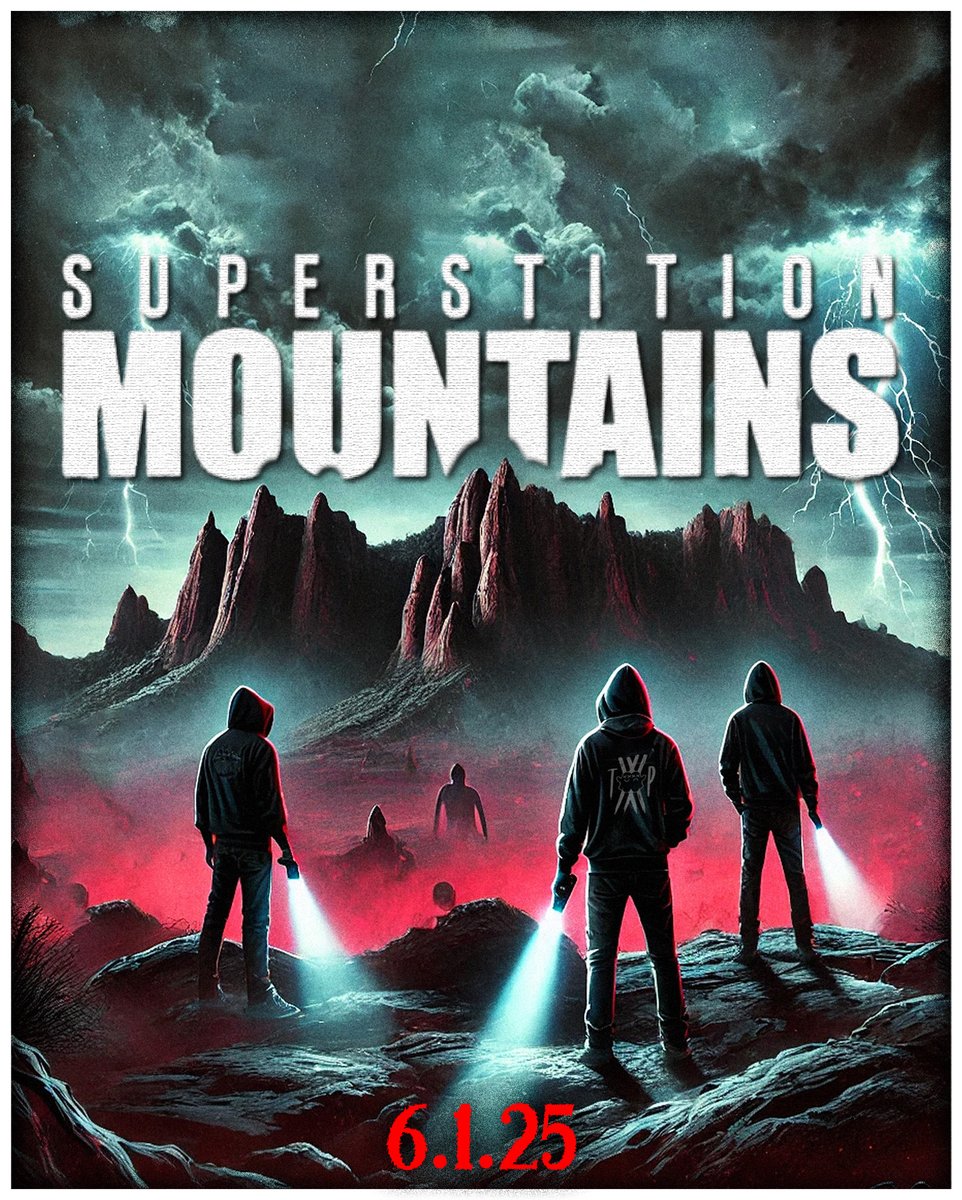 RT 🔔

We are proud to announce our new movie at the Superstition Mountains!

June 1st 
Sunday at 1:00pm PST

We uncovered the truth with all of the people that keep going missing and what lurks around in these mysterious mountains! This movie is going to make history! 🖤
