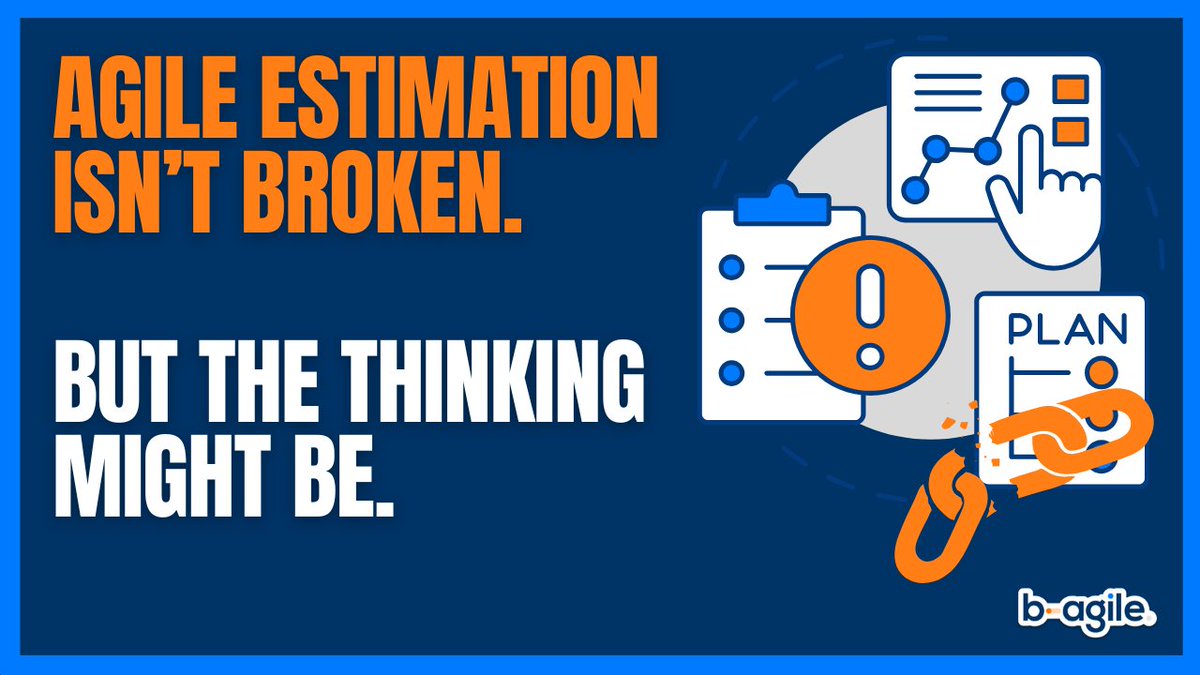 Scrumdotorg's tweet image. Agile estimation often feels broken. But maybe it’s not the technique. It’s the mindset behind it. Get insights in this new blog by PST Alex Brown. scrum.org/resources/blog…
#estimation #agile #scrum @UKAlexBrown