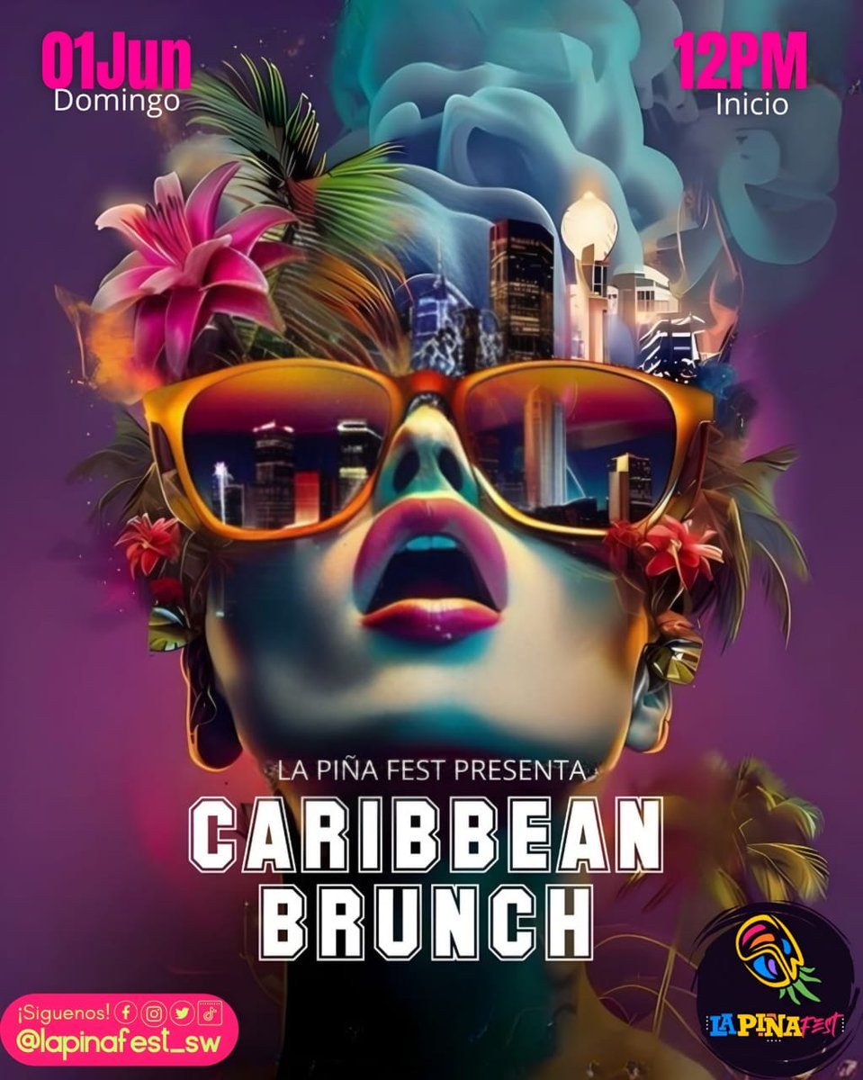 ¿Por qué solo soñar con el paraíso cuando puedes nadar en él? Reserva tu lugar en la fiesta más provocativa del verano. Cupo limitado y morbo ilimitado. 🍍✨ ¡#CaribbeanBrunch un almuerzo muy diferente! También puedes asistir solo el domingo. ¡Pregúntame!