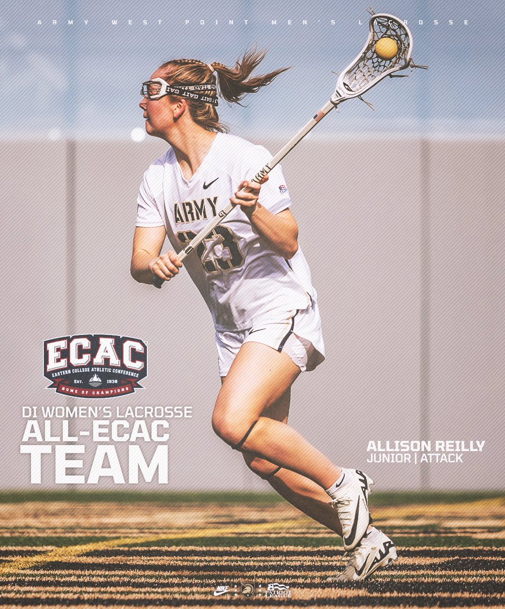 ArmyWP_WLax's tweet image. Congrats to Allison for earning a spot on the 2025 All-ECAC Team!
📰bit.ly/4jbfKvz
#GoArmy